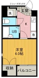 ヴィレ日本橋箱崎の物件間取画像